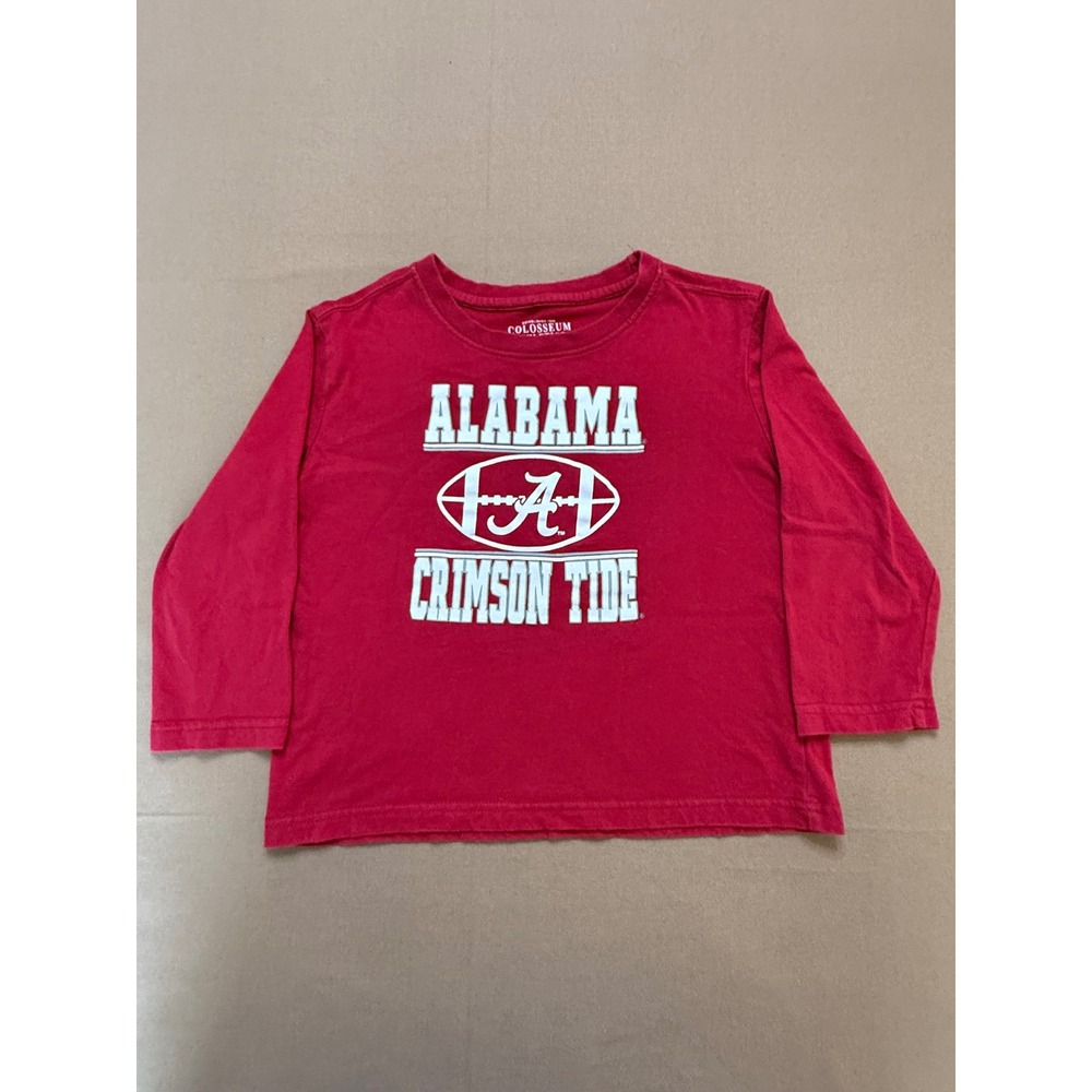 Colosseum Athletics Alabama Crimson‎ Tide Long Sleeve Shirt Toddler 5T